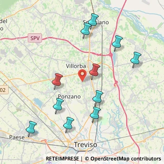 Mappa Via Trieste, 31020 Treviso TV, Italia (4.49455)