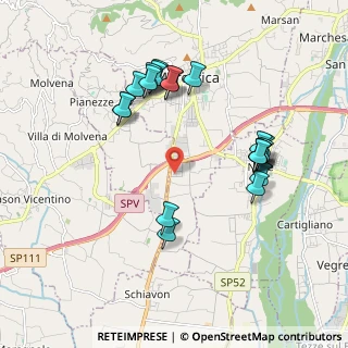Mappa Via Milano, 36063 Marostica VI, Italia (1.933)
