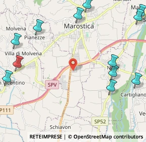 Mappa Via Milano, 36063 Marostica VI, Italia (3.0475)