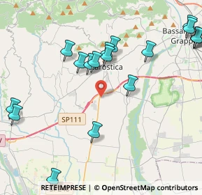Mappa Via Milano, 36063 Marostica VI, Italia (5.381)