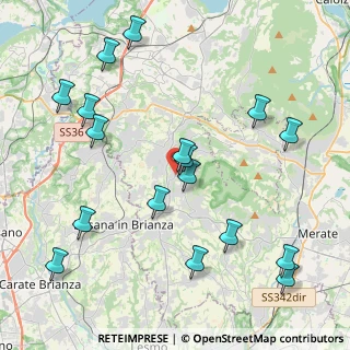Mappa Via Giovanni XXIII, 23897 Viganò LC, Italia (4.75118)