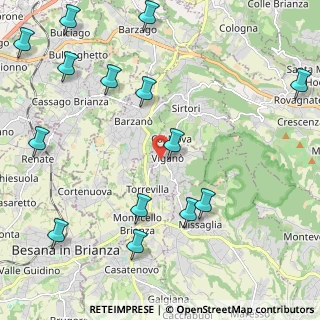 Mappa Via Giovanni XXIII, 23897 Viganò LC, Italia (2.79214)