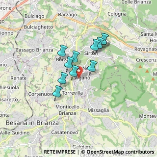Mappa Via Giovanni XXIII, 23897 Viganò LC, Italia (1.27909)