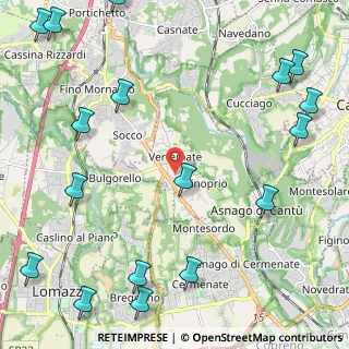 Mappa 22070 Vertemate Con Minoprio CO, Italia (3.25353)