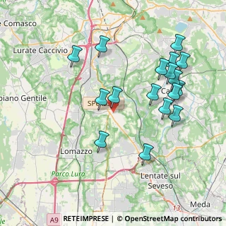 Mappa 22070 Vertemate Con Minoprio CO, Italia (4.06647)