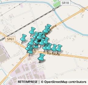 Mappa Via Tre Ponti, 30029 San Stino di Livenza VE, Italia (0.25)