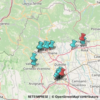 Mappa Via Val Camonica, 36010 Zanè VI, Italia (15.32)