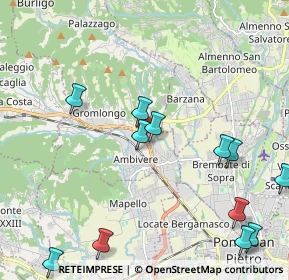 Mappa Strada Statale, 24030 Mapello BG, Italia (2.56417)