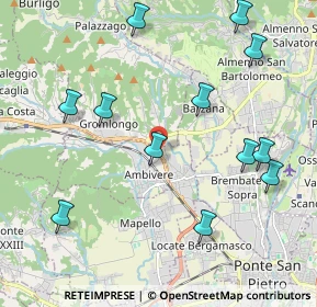 Mappa Strada Statale, 24030 Mapello BG, Italia (2.32583)