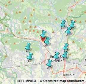 Mappa Strada Statale, 24030 Mapello BG, Italia (3.74273)