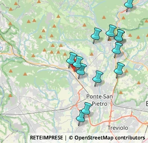 Mappa Strada Statale, 24030 Mapello BG, Italia (3.92462)