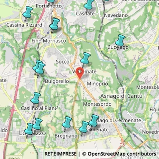 Mappa Via Nazionale, 22070 Vertemate Con Minoprio CO, Italia (3.08588)