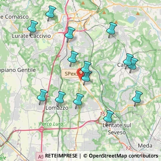 Mappa Via Nazionale, 22070 Vertemate Con Minoprio CO, Italia (4.33929)