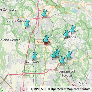 Mappa Via Nazionale, 22070 Vertemate Con Minoprio CO, Italia (3.5225)