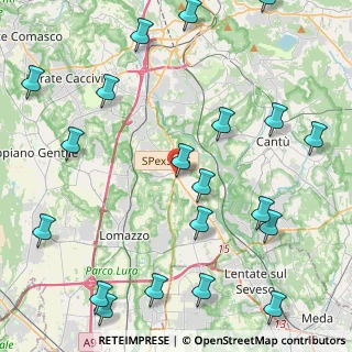 Mappa Via Nazionale, 22070 Vertemate Con Minoprio CO, Italia (5.75)