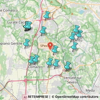 Mappa Via Nazionale, 22070 Vertemate Con Minoprio CO, Italia (4.294)