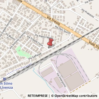 Mappa Via Gaffaree, 74, 30029 San Stino di Livenza VE, Italia, 30029 San Stino di Livenza, Venezia (Veneto)