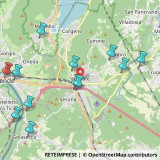 Mappa Piazza Enrico Baj, 21029 Vergiate VA, Italia (2.80462)