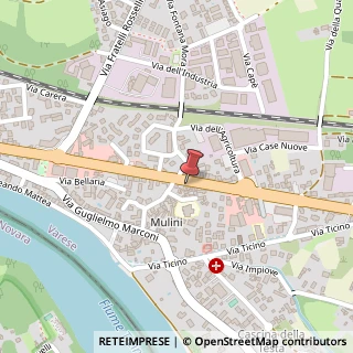 Mappa Via Manzoni, 11, 21018 Sesto Calende, Varese (Lombardia)