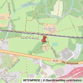 Mappa Via Legnate, 8, 21018 Sesto Calende, Varese (Lombardia)