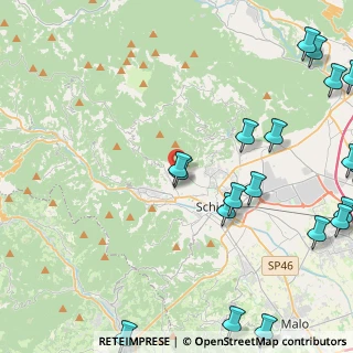 Mappa Via Tavolara, 36015 Schio VI, Italia (6.489)