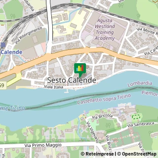 Mappa Via del Mercato, 10, 21018 Sesto Calende, Varese (Lombardia)