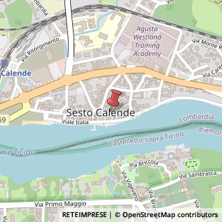 Mappa Via del Mercato, 4, 21018 Sesto Calende, Varese (Lombardia)