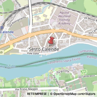 Mappa Via del Mercato, 10, 21018 Sesto Calende, Varese (Lombardia)