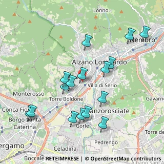 Mappa Via I Maggio, 24020 Ranica BG, Italia (2.02063)