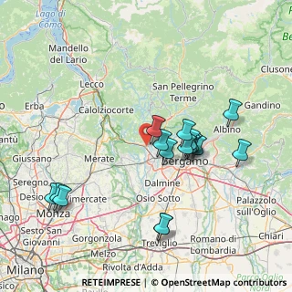 Mappa 24030, 24030 Mapello BG, Italia (14.81313)