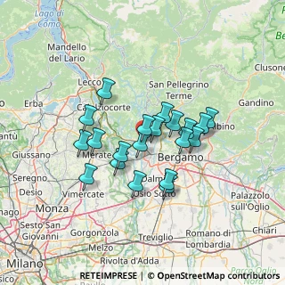 Mappa 24030, 24030 Mapello BG, Italia (10.715)