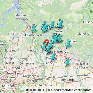 Mappa 24030, 24030 Mapello BG, Italia (9.7665)