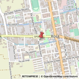 Mappa Via Roma, 37, 36027 Rosà, Vicenza (Veneto)