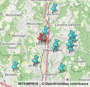 Mappa Via Diaz, 21041 Albizzate VA, Italia (1.82214)