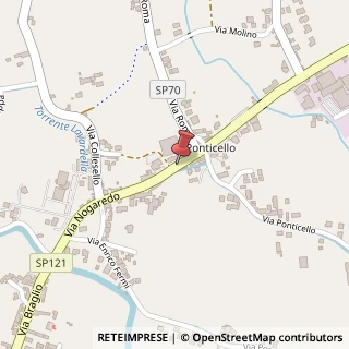 Mappa Via Ponticello, 15/B, 36060 Molvena, Vicenza (Veneto)