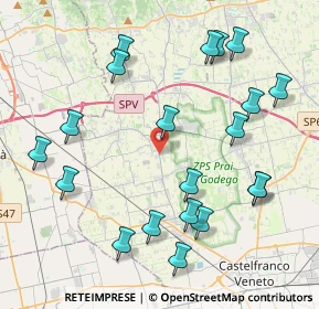 Mappa Via I Maggio, 31037 Loria TV, Italia (4.614)