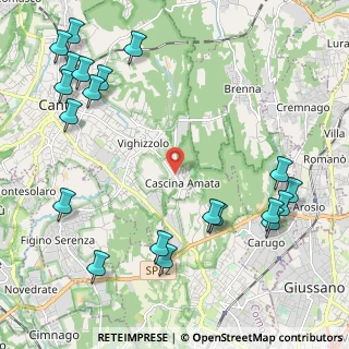 Mappa Via Stelvio, 22063 Cantù CO, Italia (2.851)