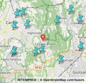 Mappa Via Stelvio, 22063 Cantù CO, Italia (2.64769)
