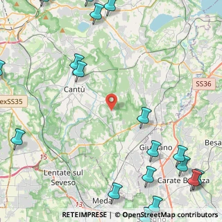 Mappa Via Stelvio, 22063 Cantù CO, Italia (7.3095)