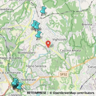 Mappa Via Genova, 22063 Cantù CO, Italia (3.85833)