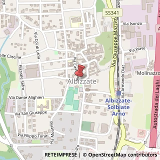 Mappa Piazza IV Novembre, 5, 21041 Albizzate, Varese (Lombardia)
