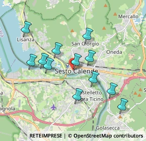 Mappa Sala Elso Varalli - presso Palazzo Comunale, 21018 Sesto Calende VA, Italia (1.75917)