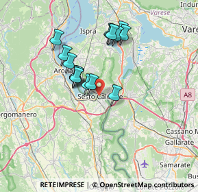 Mappa Sala Elso Varalli - presso Palazzo Comunale, 21018 Sesto Calende VA, Italia (5.99875)