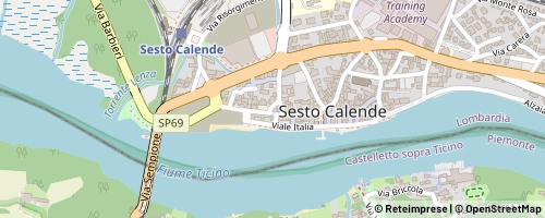 Mappa Sesto Calende