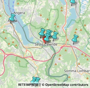 Mappa Sala Elso Varalli - presso Palazzo Comunale, 21018 Sesto Calende VA, Italia (4.72929)