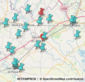 Mappa Via Palmiro Togliatti, 30029 San Stino di Livenza VE, Italia (10.213)