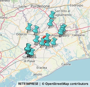 Mappa Via Lenin, 30029 San Stino di Livenza VE, Italia (11.2955)