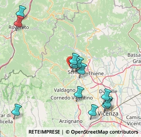 Mappa Via Ischia, 36015 Schio VI, Italia (17.695)