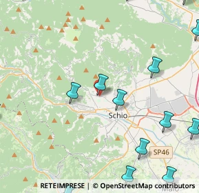 Mappa Via Ischia, 36015 Schio VI, Italia (6.5925)