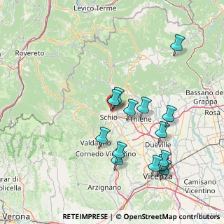 Mappa Via G. Villani, 36015 Schio VI, Italia (15.52929)